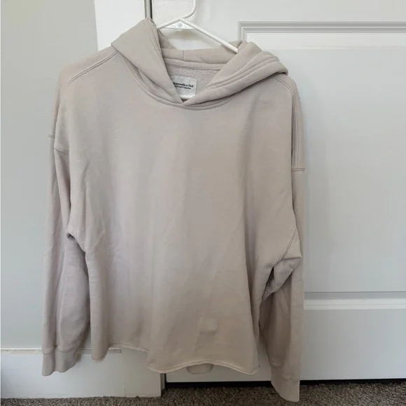 Abercrombie & Fitch Beige Hoodie - Picture 6 of 6